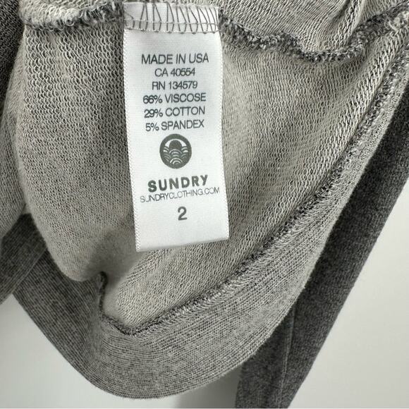 Sundry | Obsessed Tulip Back Pullover Sweater Size 2 - Picture 7 of 8